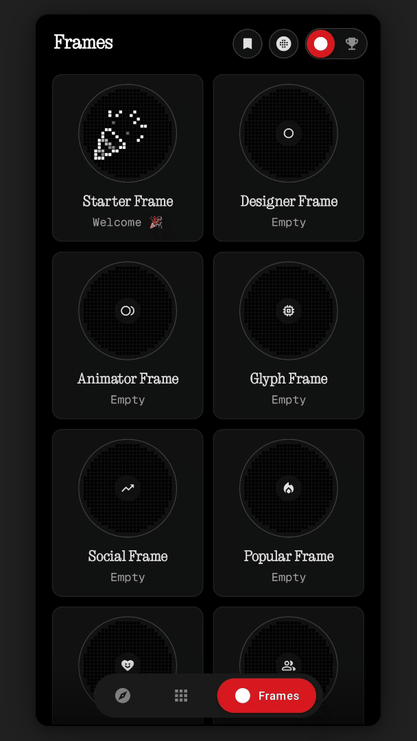 Adding an Effect to a Frame